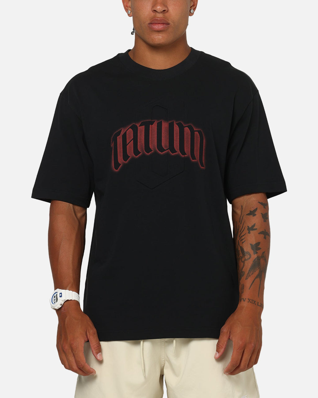 HOT Products Jordan Jumpman Graphic Jayson Tatum T-Shirt Black/University Red