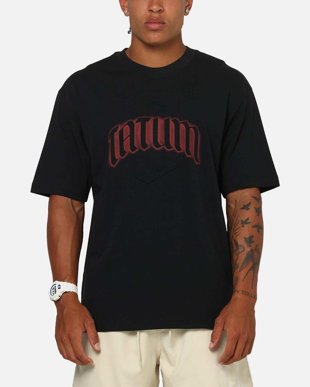HOT Products Jordan Jumpman Graphic Jayson Tatum T-Shirt Black/University Red