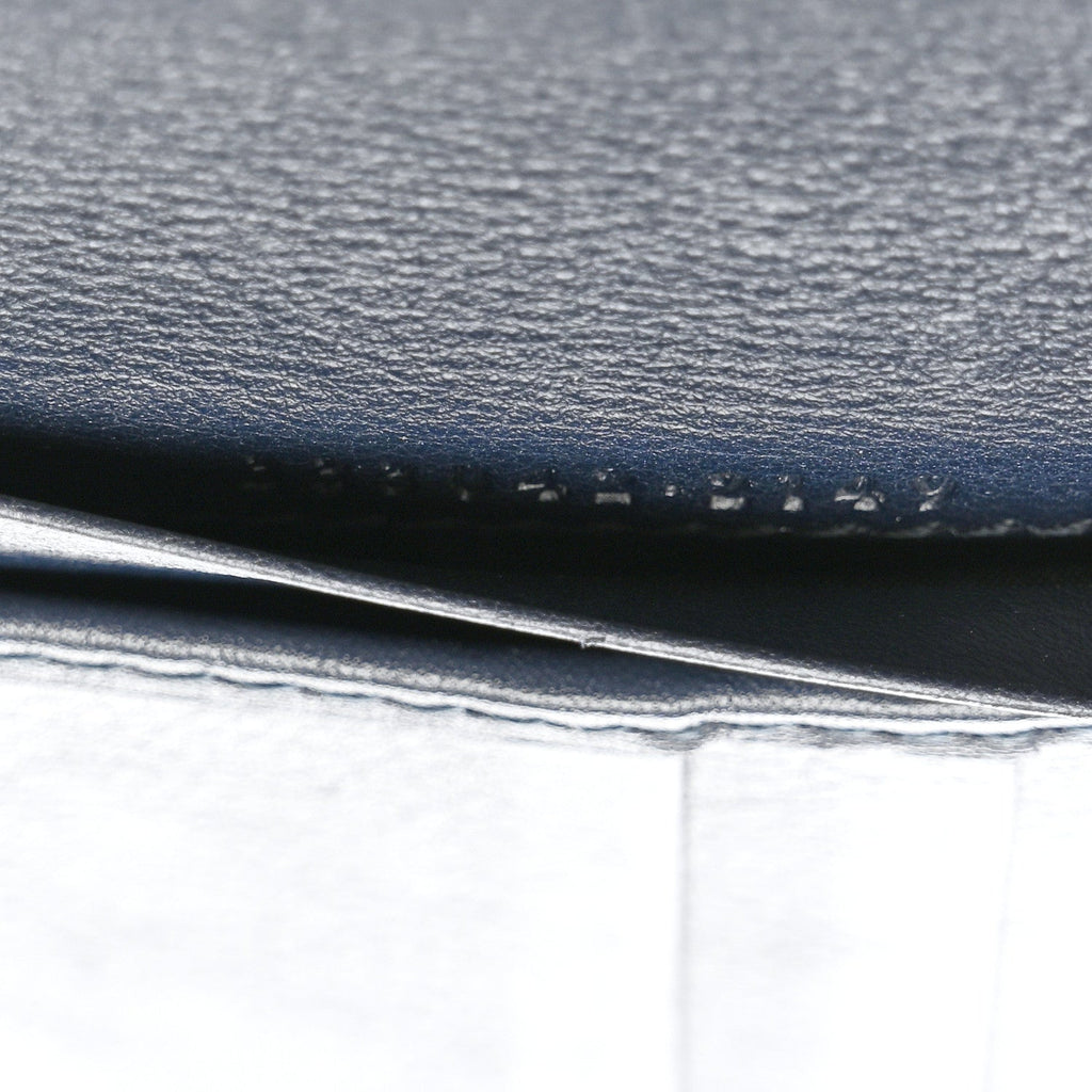 Microguccissima Bi-Fold Wallet Navy