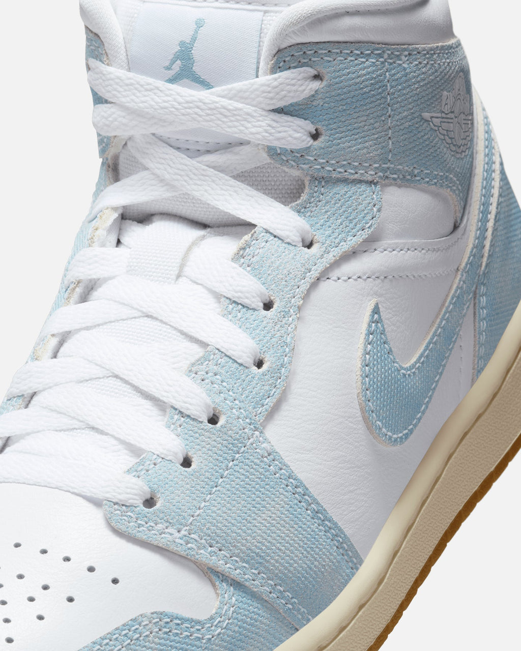 HOT Products Jordan Women's Air Jordan 1 Mid SE "Denim" Blue/Gum