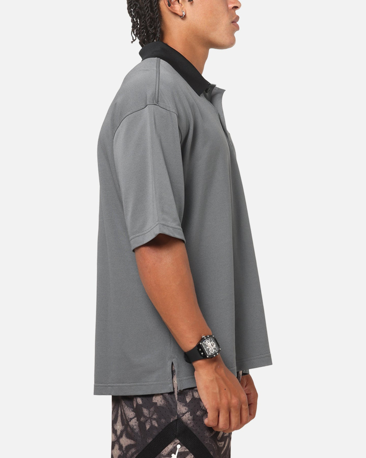 HOT Products Jordan Brooklyn Polo Top Iron Grey