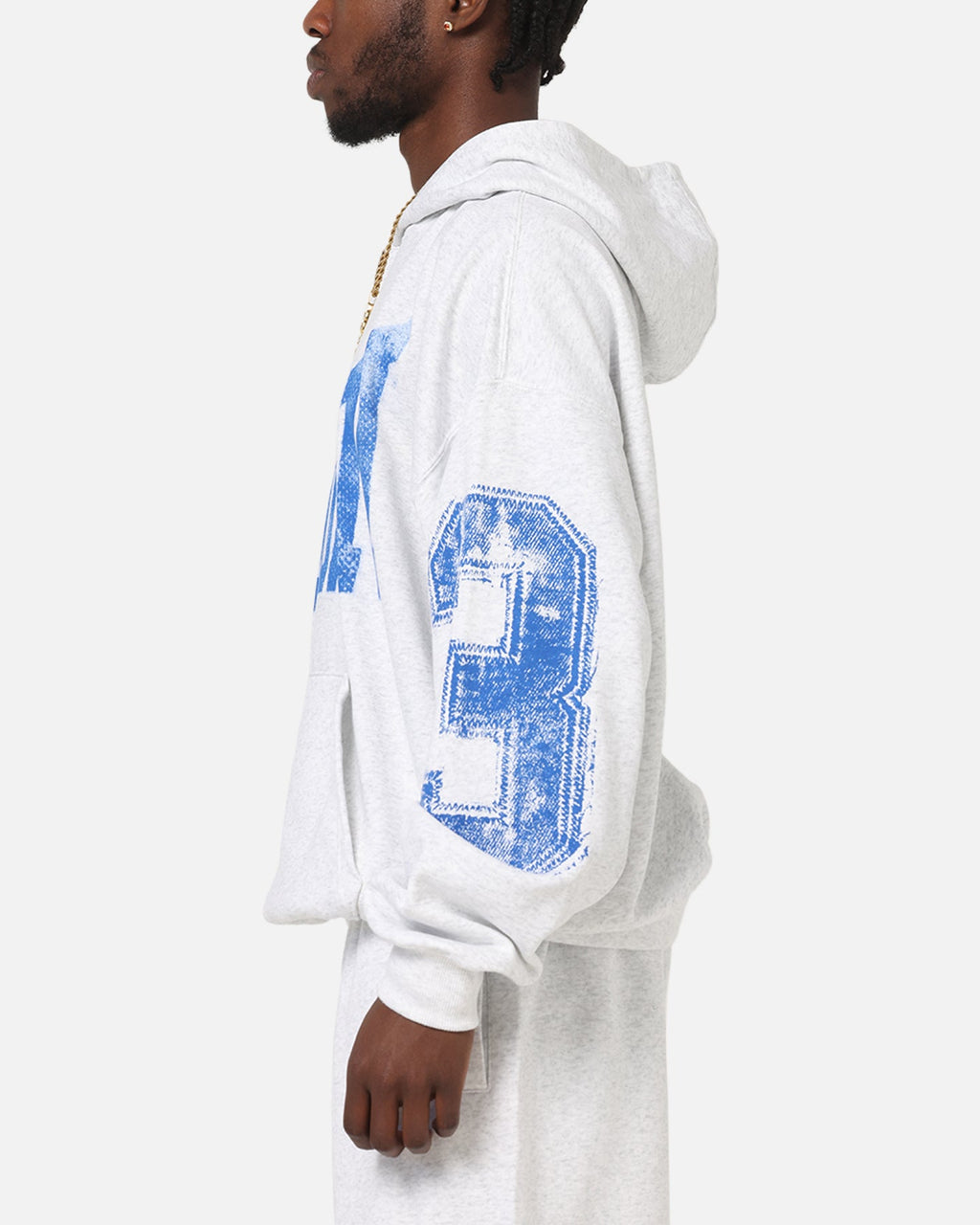 HOT Products Jordan Brooklyn Collegiate Pullover Hoodie Birch Heather Grey