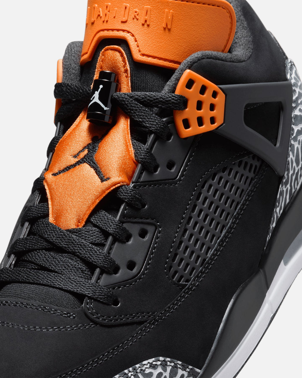 HOT Products Jordan Spizike Low Black/Black-Starfish/White