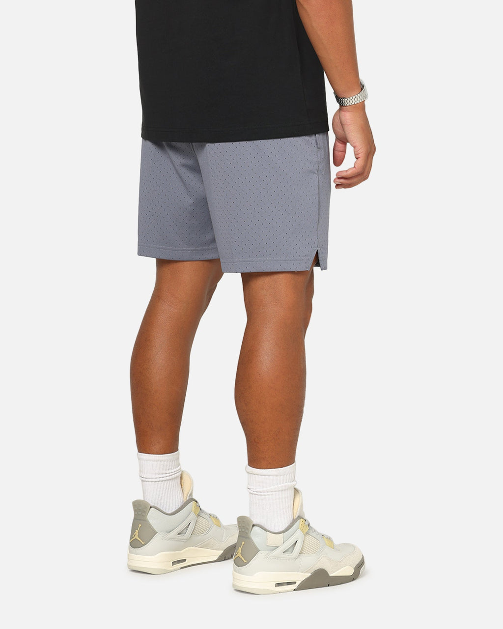 HOT Products Jordan Sport Jumpman Dri-FIT Mesh Shorts Light Carbon/Black