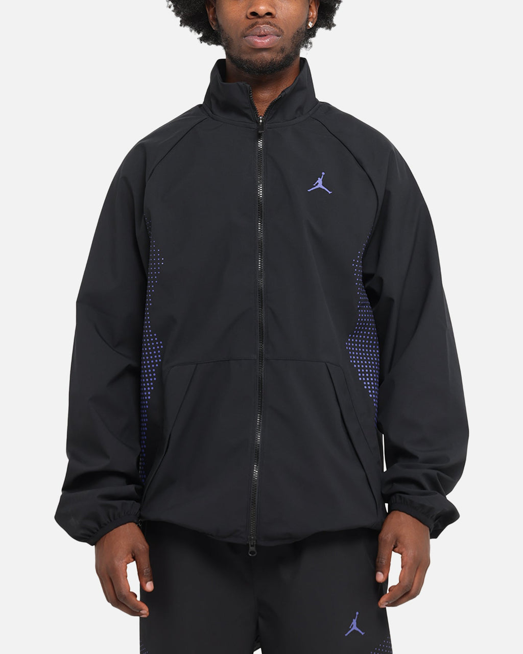 HOT Products Jordan Sport Jam Sport Warm-Up Jacket Black/Purple