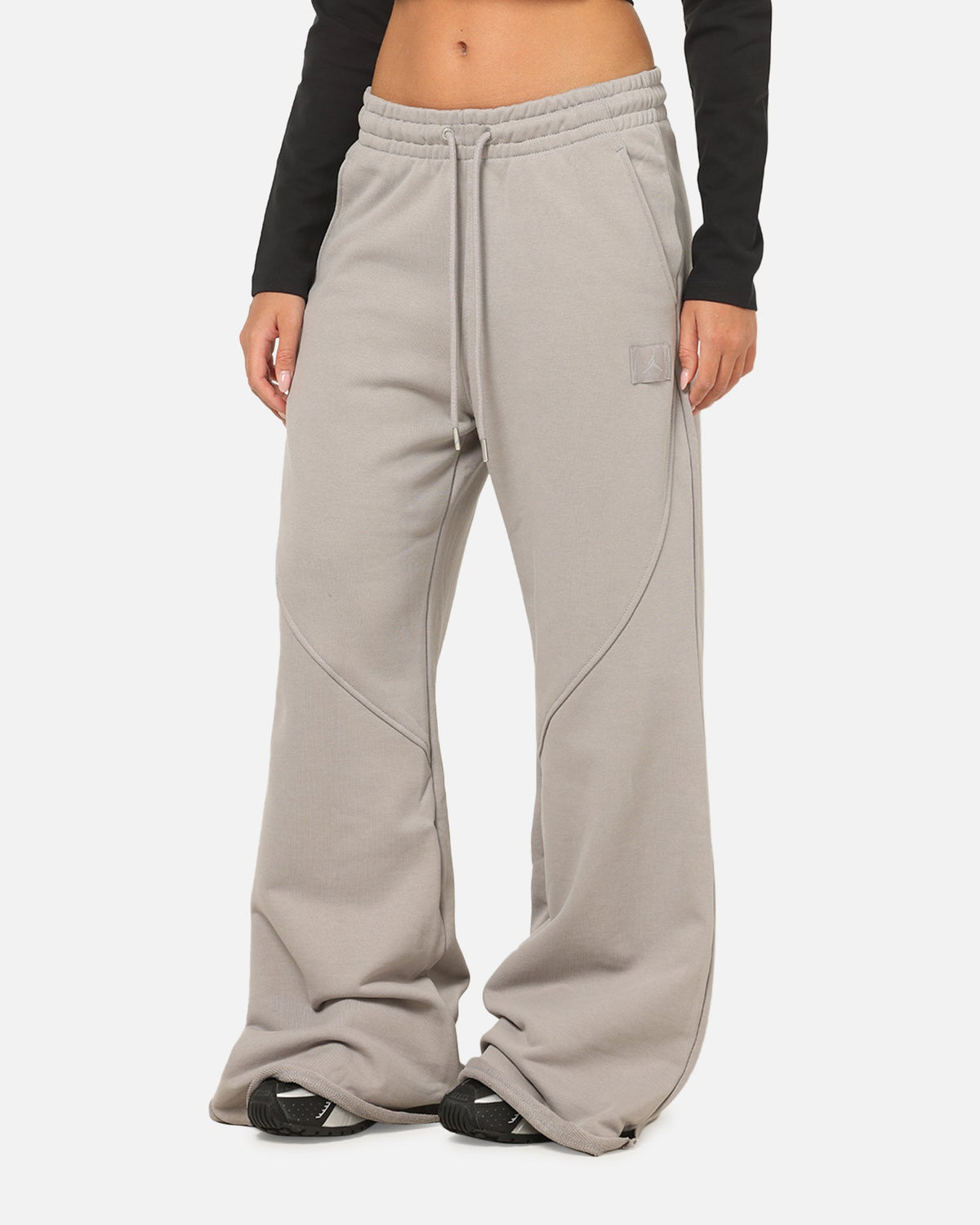 HOT Products Jordan Women's Jumpman Flight Fleece Flared Pants Enigma Stone