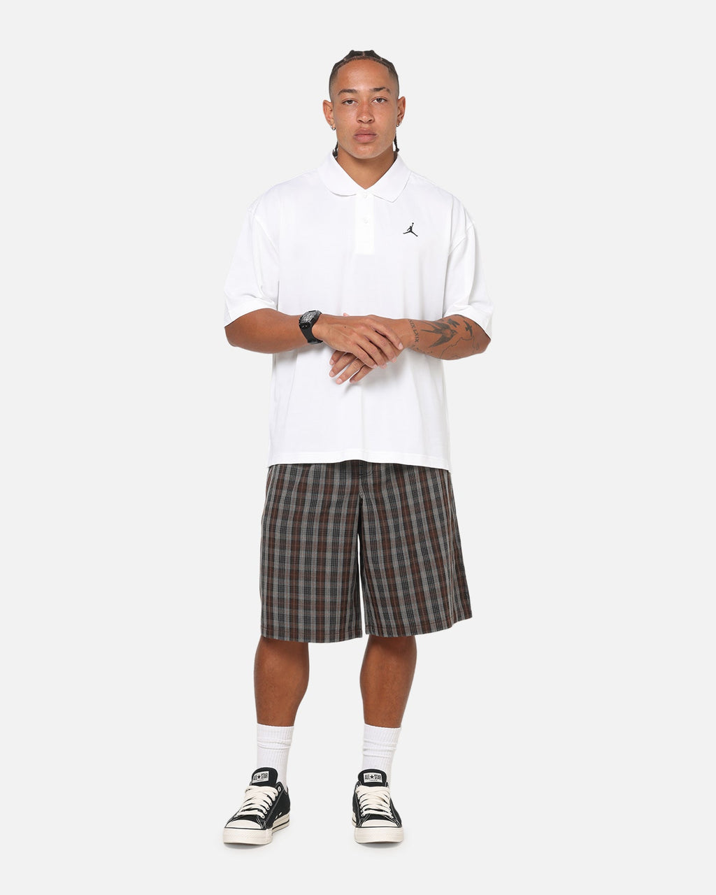 HOT Products Jordan Brooklyn Polo Top White