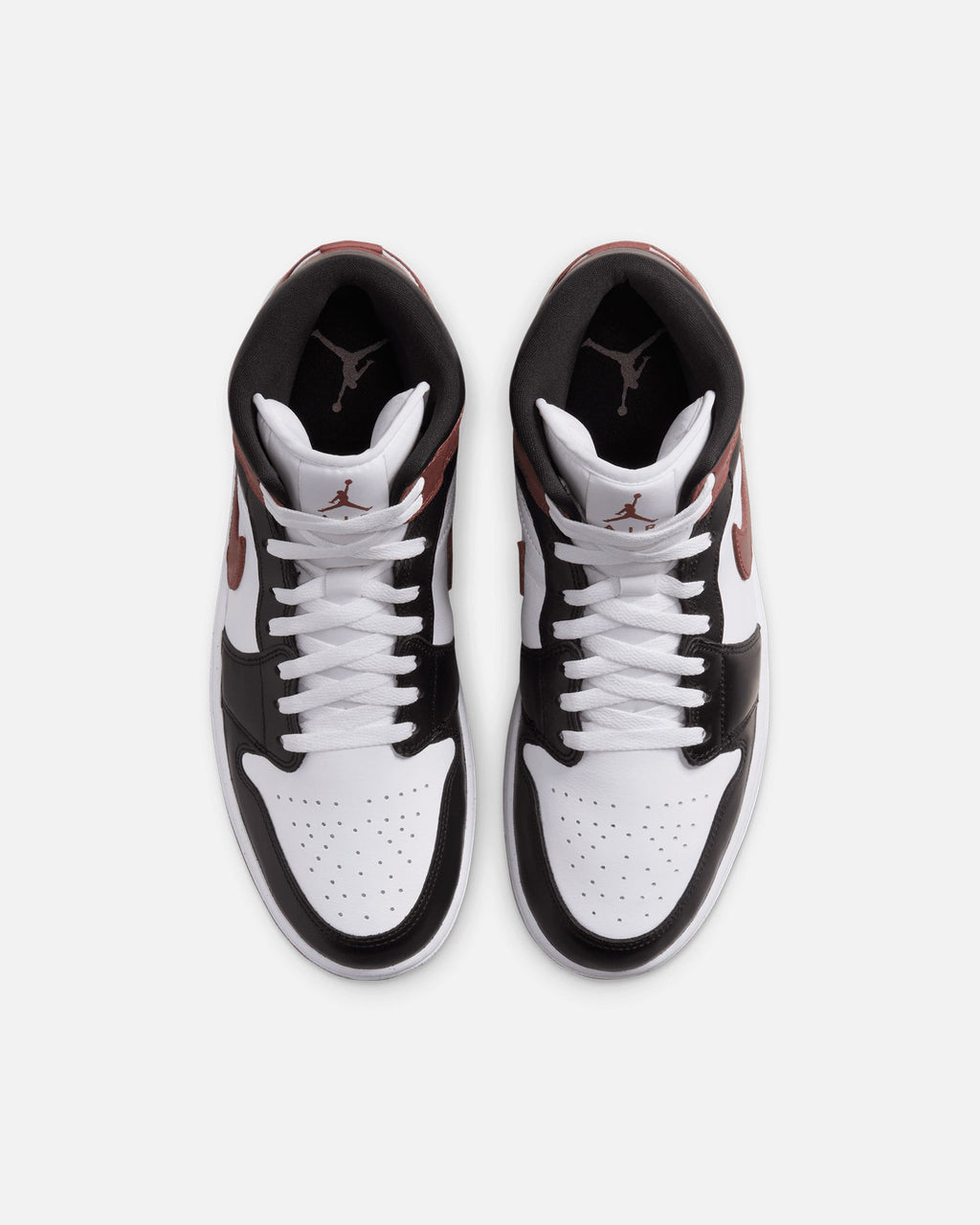 HOT Products Jordan Air Jordan 1 Mid SE "Dark Pony" White/Dark Pony-Black