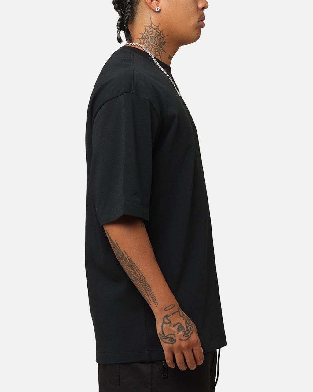 HOT Products Jordan Brand Sneaker Patch Crewneck T-Shirt Black/Varsity Red