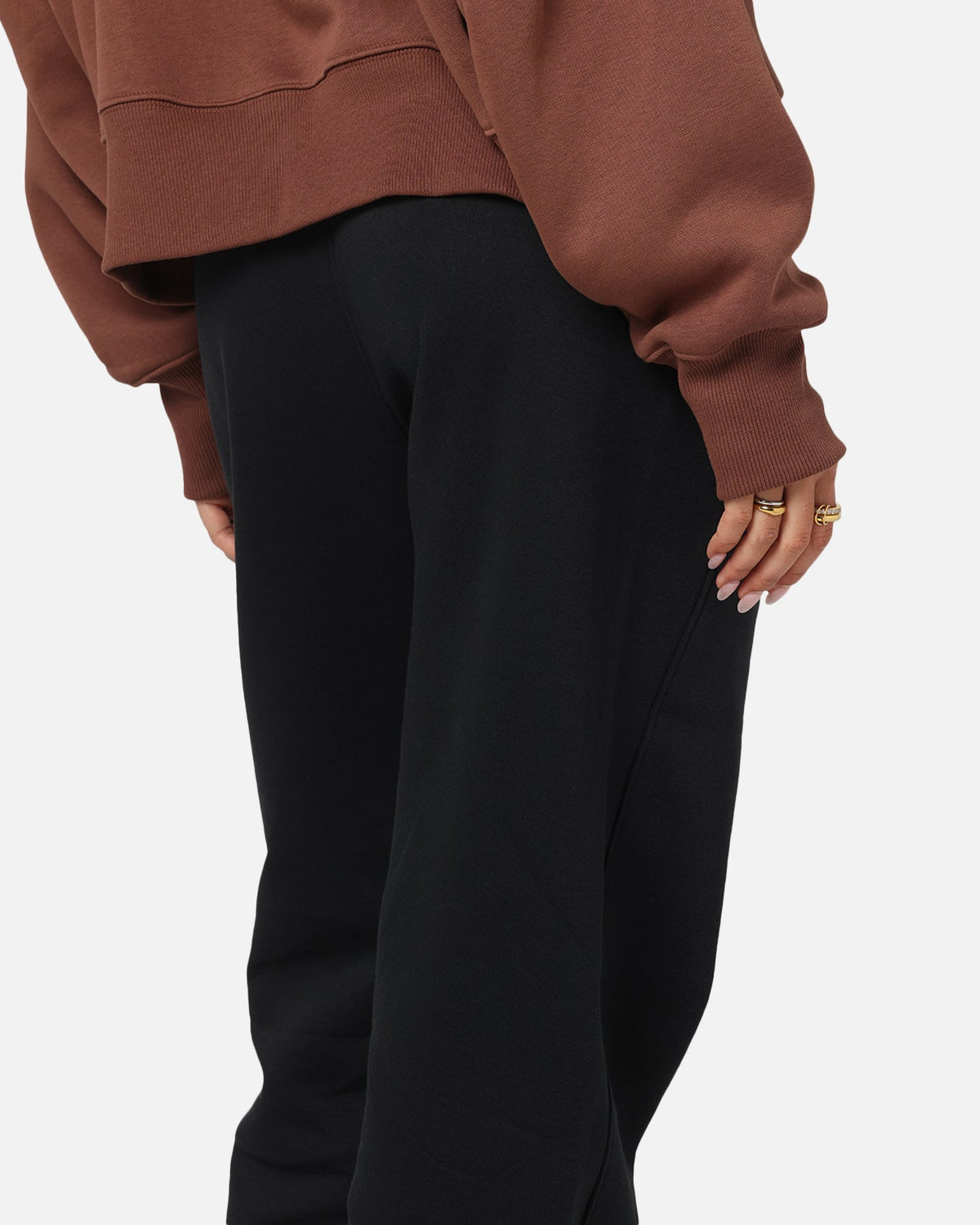 HOT Products Jordan Women's Brooklyn Fleece Pants Black/White