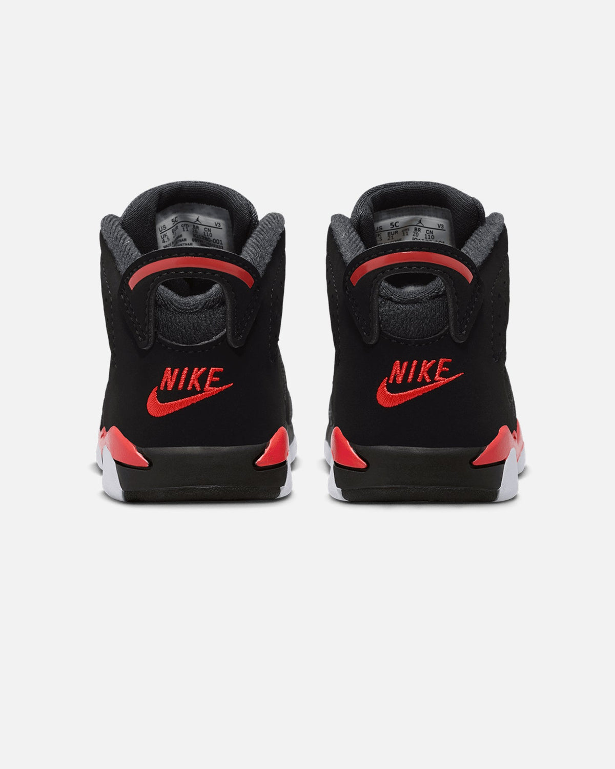 HOT Products Jordan Kids' Air Jordan 6 Retro "Infrared Salesman" (TD) Black/Lt Crimson