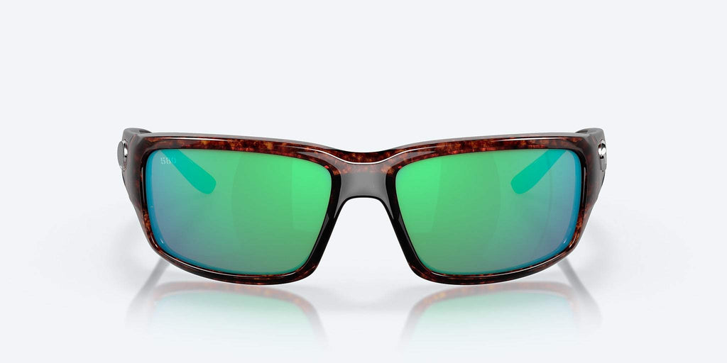 HOT Products Costa Fantail Tortoise Frame Sunglasses â€?Green Mirror 580P Lenses for High-Contrast Vision and UV Protection