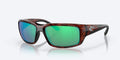 HOT Products Costa Fantail Tortoise Frame Sunglasses â€?Green Mirror 580P Lenses for High-Contrast Vision and UV Protection