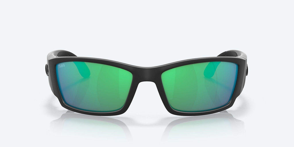 HOT Products Costa Corbina Blackout Frame Sunglasses â€?Green Mirror 580G Lenses for Enhanced Vision and UV Protection