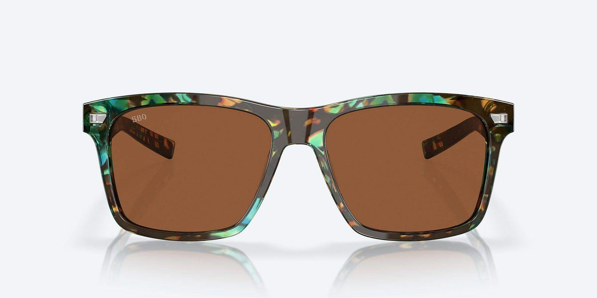 HOT Products Costa Aransas Shiny Ocean Tortoise Frame Copper Silver Mirror 580G