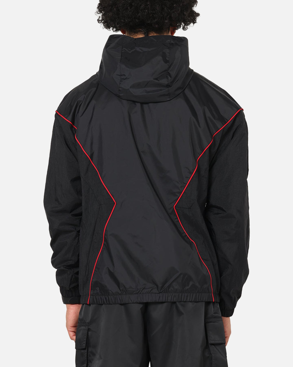 HOT Products Jordan Brooklyn Draft Jacket Black/Black/Red
