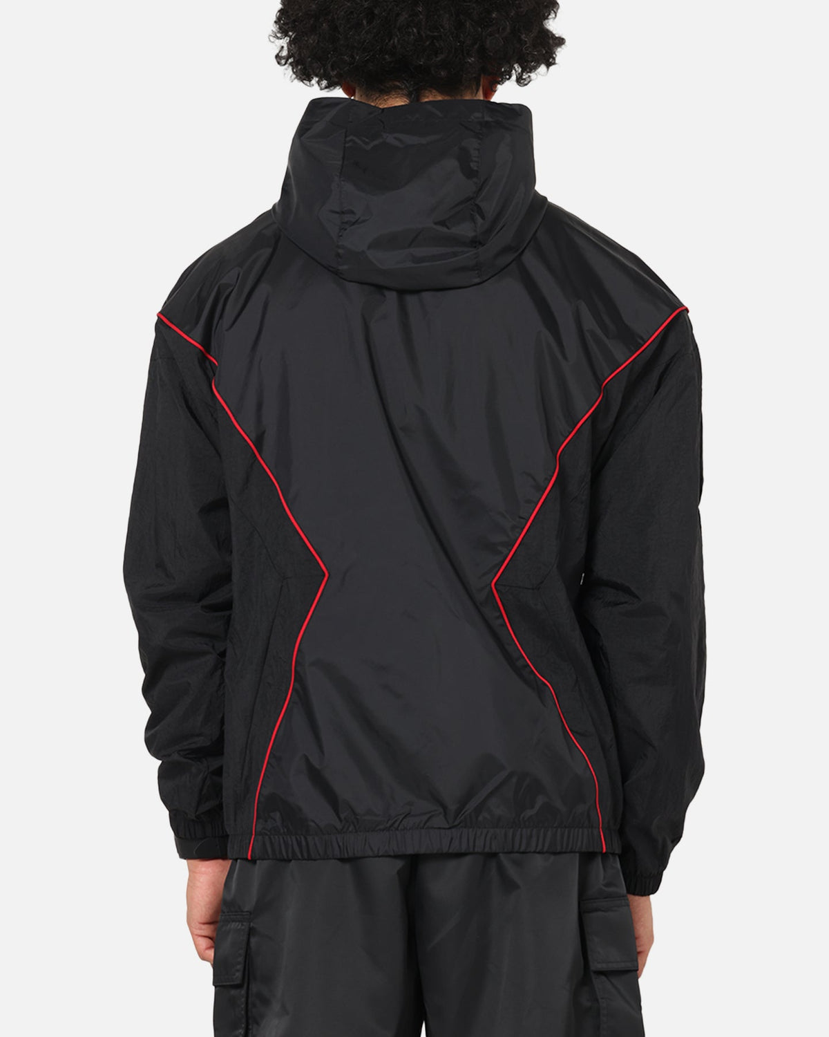 HOT Products Jordan Brooklyn Draft Jacket Black/Black/Red