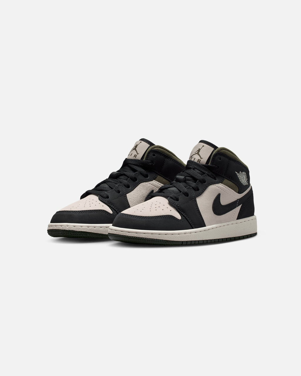 HOT Products Jordan Kids' Air Jordan 1 Mid (GS) Lt Orewood Brown