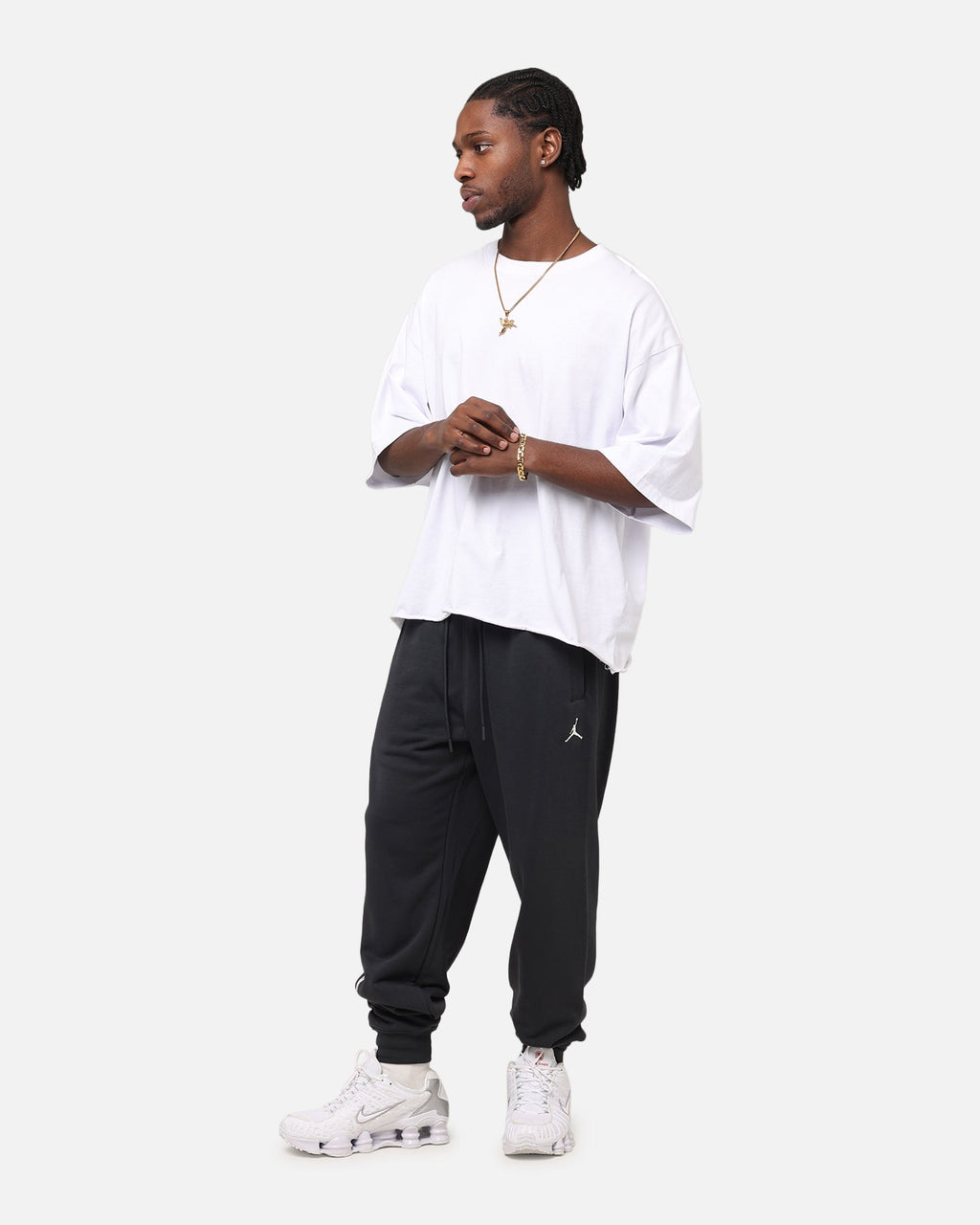 HOT Products Jordan Jumpman MVP Fleece Pants Off Noir/Sail