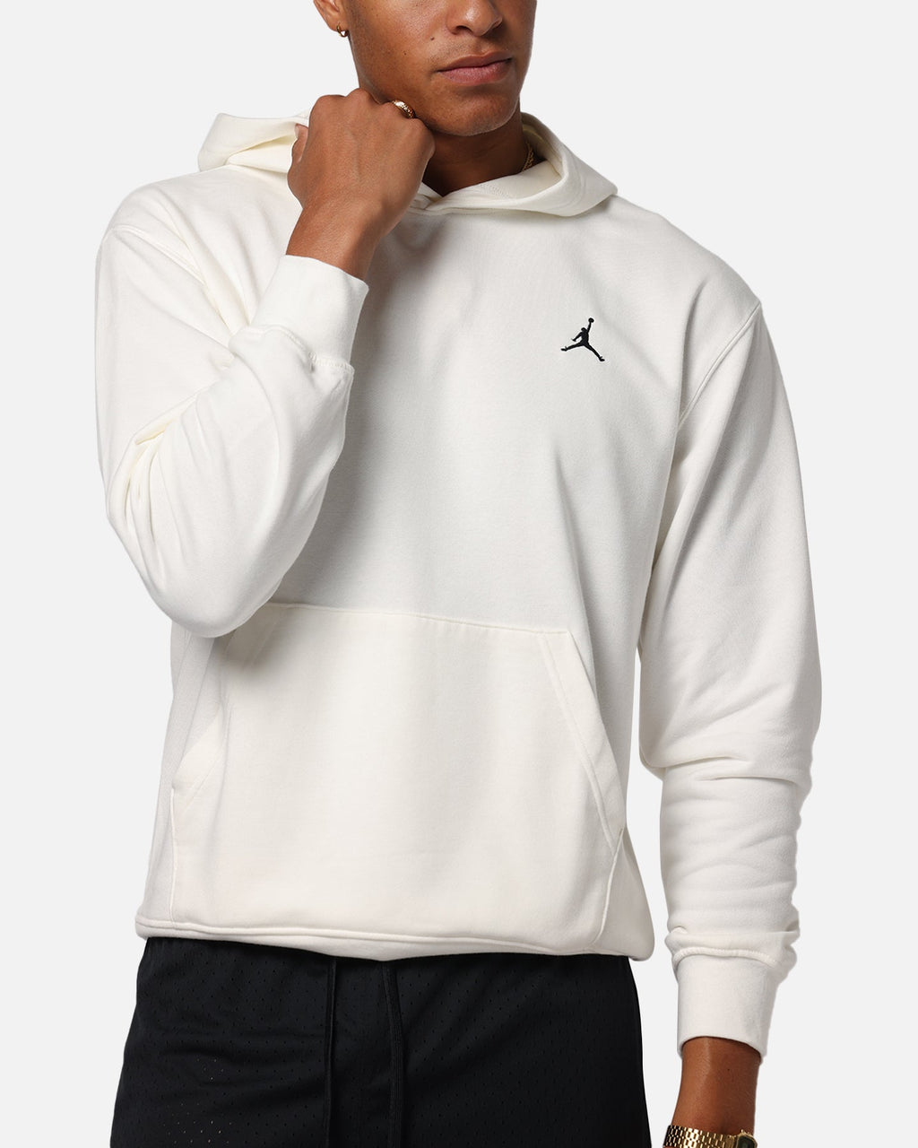 HOT Products Jordan Brooklyn Fleece Pullover Hoodie Sail/Black