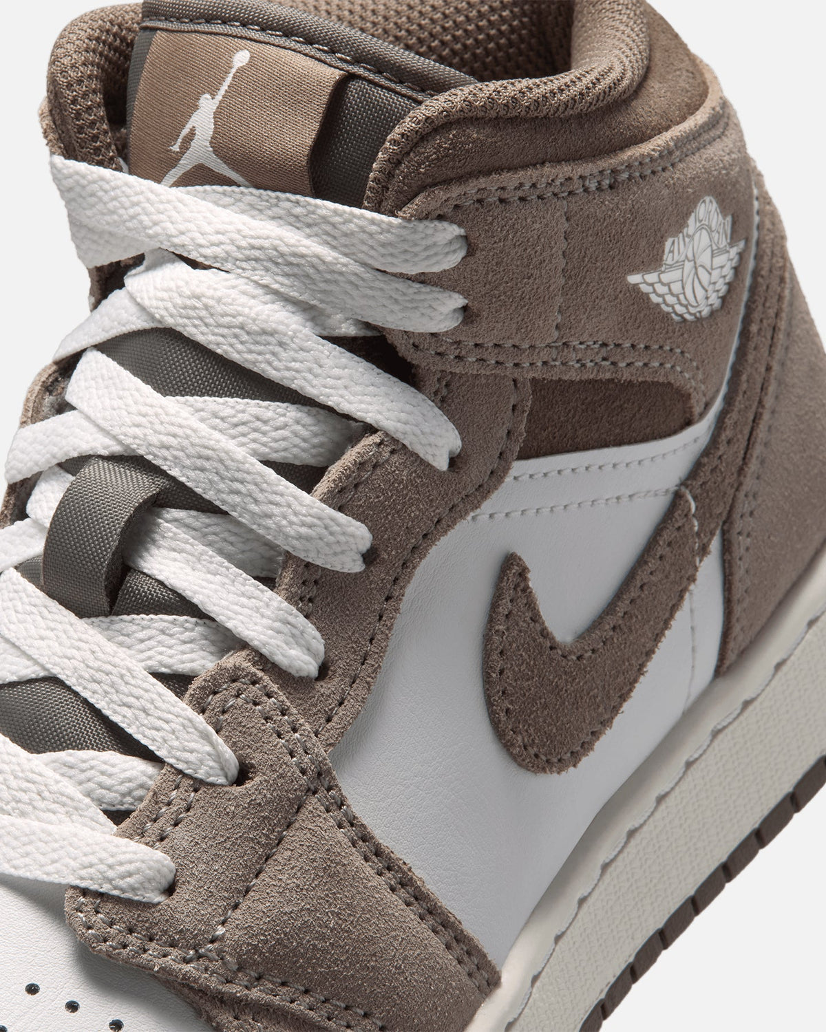 HOT Products Jordan Kids' Air Jordan 1 Mid (GS) Enigma Stone
