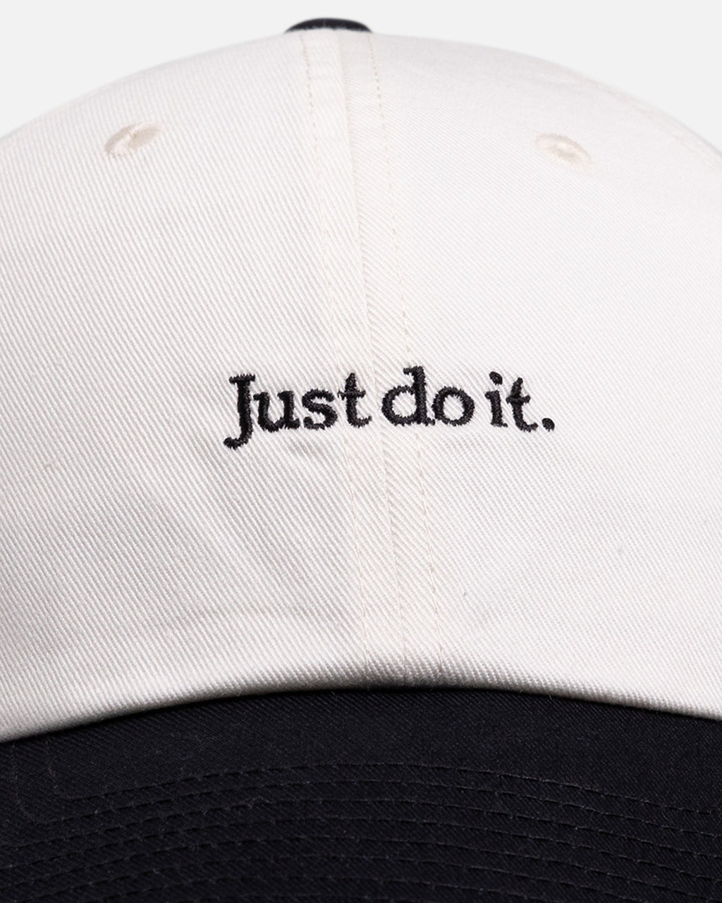 HOT Products Nike Club Unstructured Just Do It Strapback Cap Sail/Black/Black