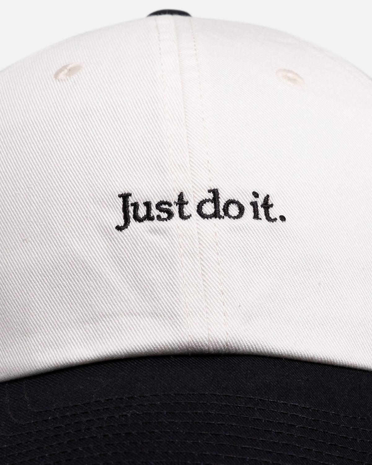 HOT Products Nike Club Unstructured Just Do It Strapback Cap Sail/Black/Black