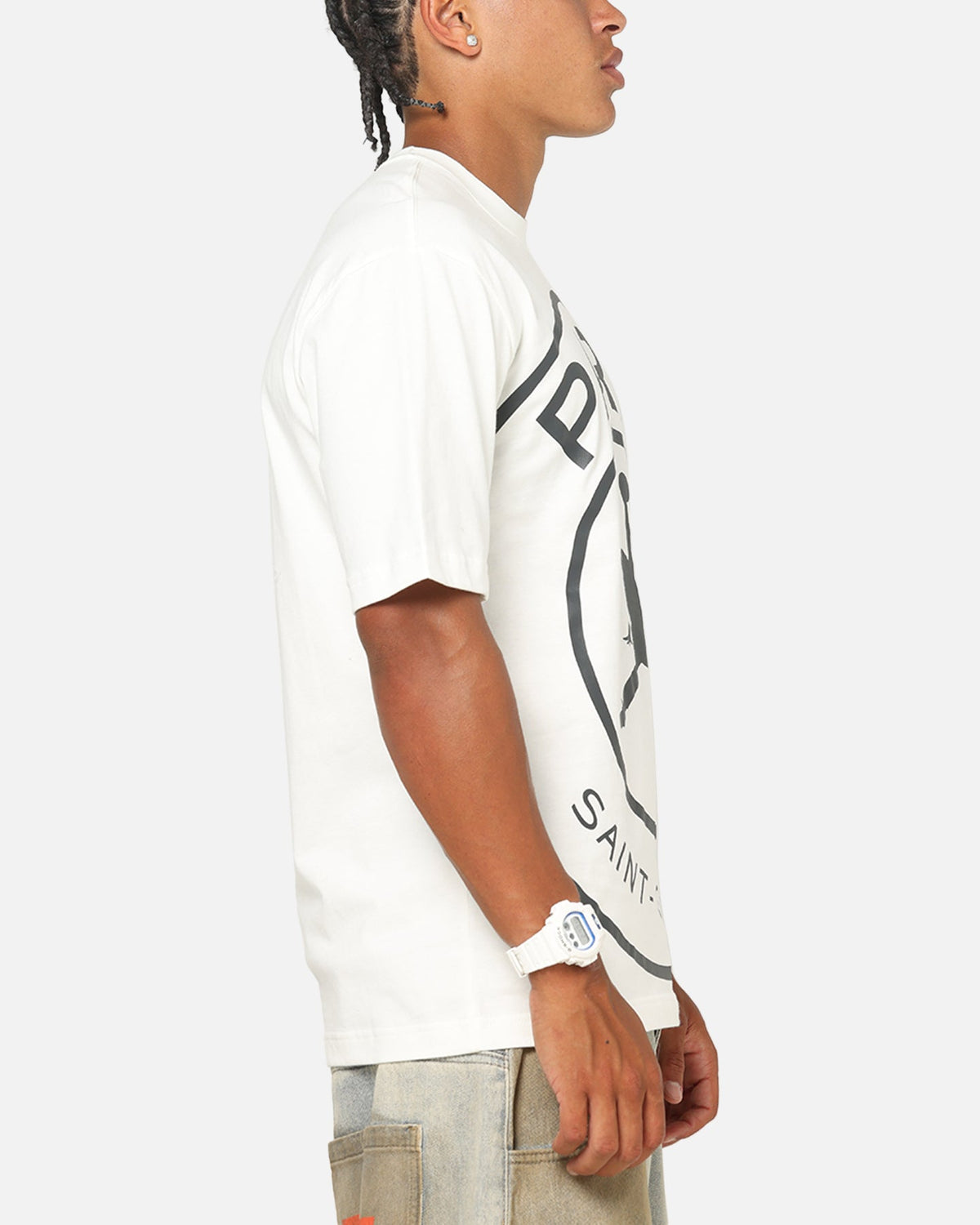 HOT Products Jordan Paris Saint-Germain Logo T-Shirt Sail