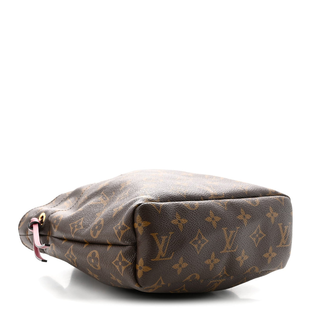 Monogram Pouch Noe Fuchsia