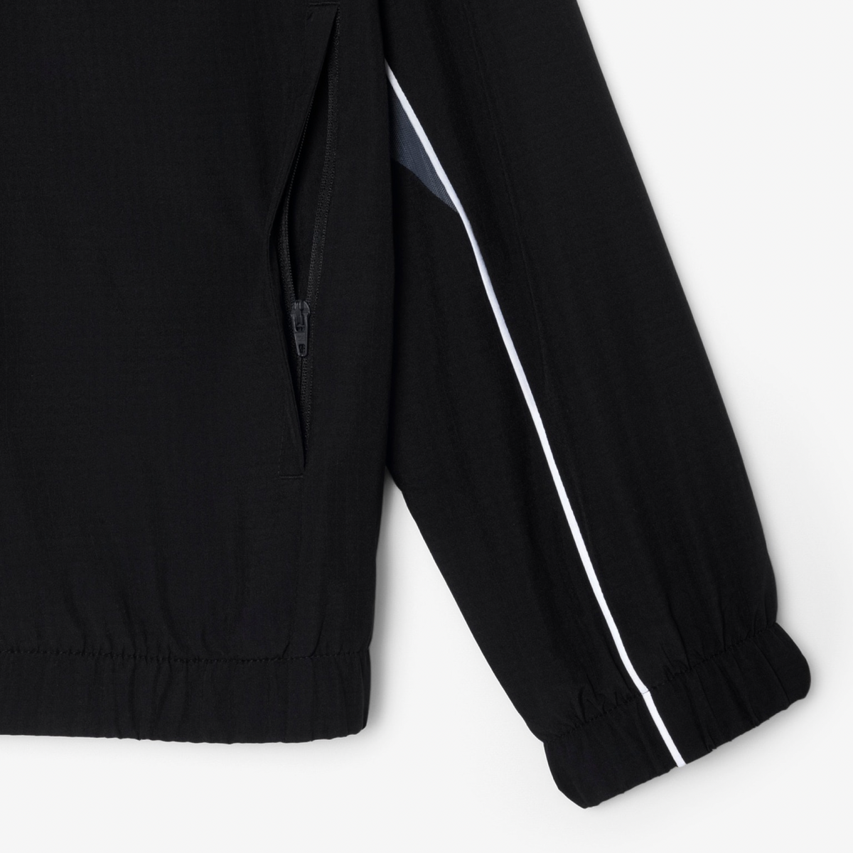 New Arrival LACOSTE TRIM ACCENT TENNIS TRACKSUIT - Men-BLACK/GREY