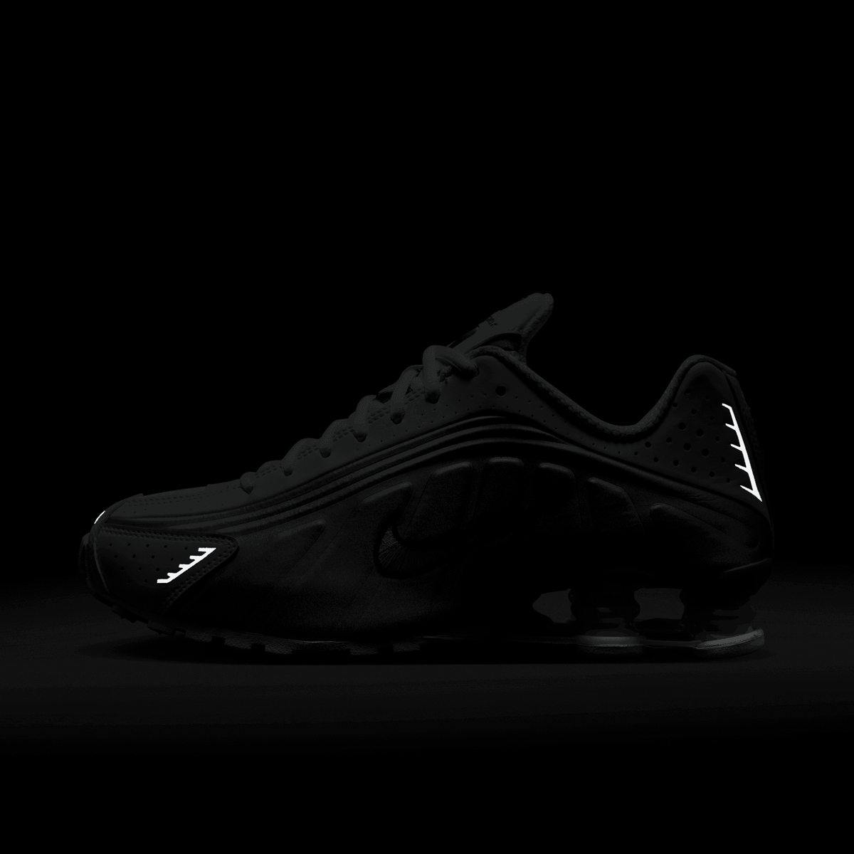 Women's Nike Shox R4 "White Metallic Silver Volt"
