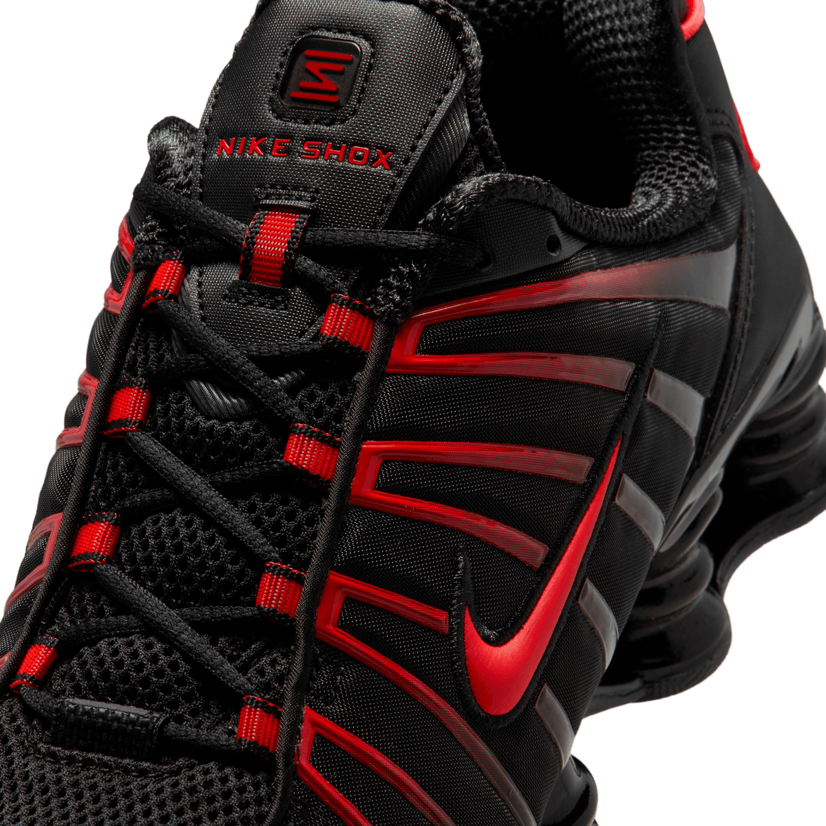 Men's Nike Shox TL "Black Light Crimson"