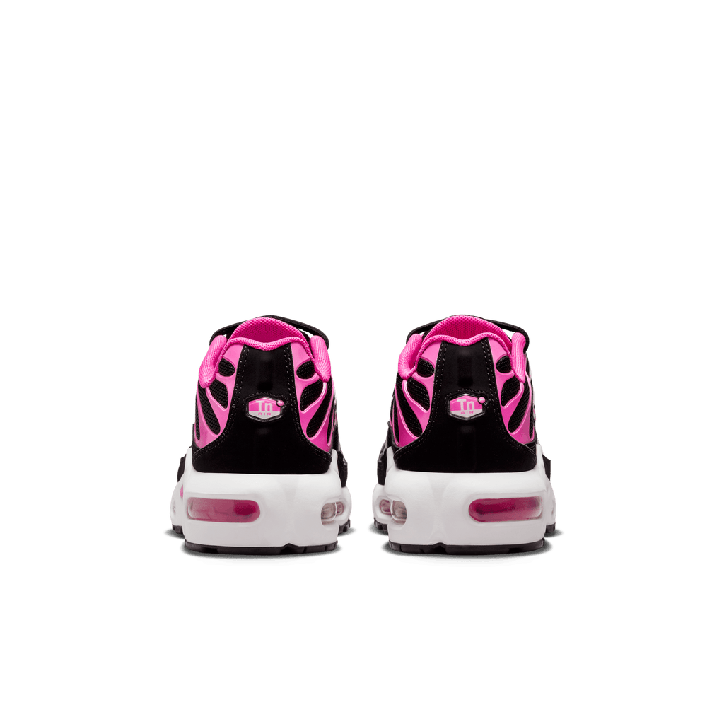 Big Kids' Nike Air Max Plus "Black Laser Fuchsia"