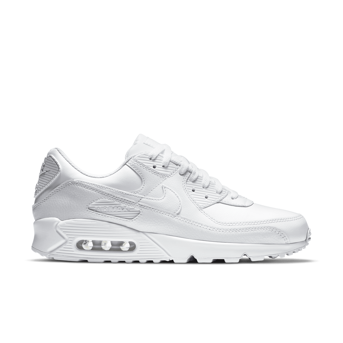 Men's Air Max 90 LTR "Leather Triple White"