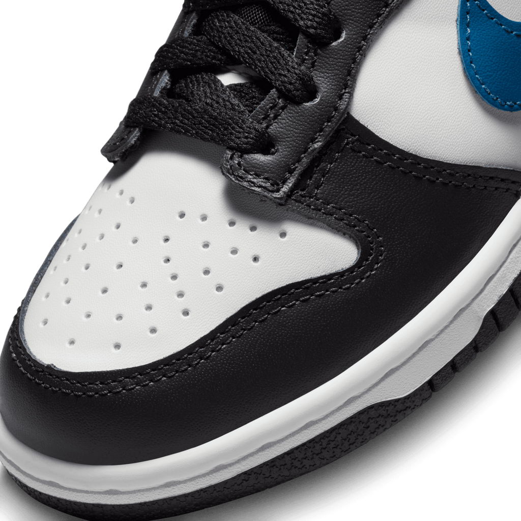 Big Kids' Nike Dunk Low "Industrial Blue Black White"
