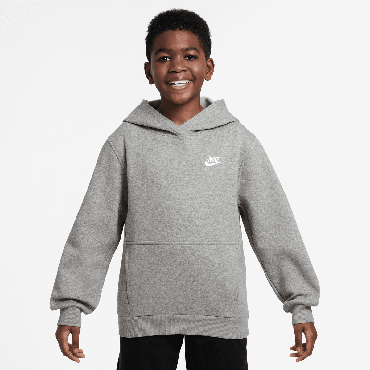 Big Kids' Nike Sportswear Club Fleece Pullover Hoodie (Unisex)
