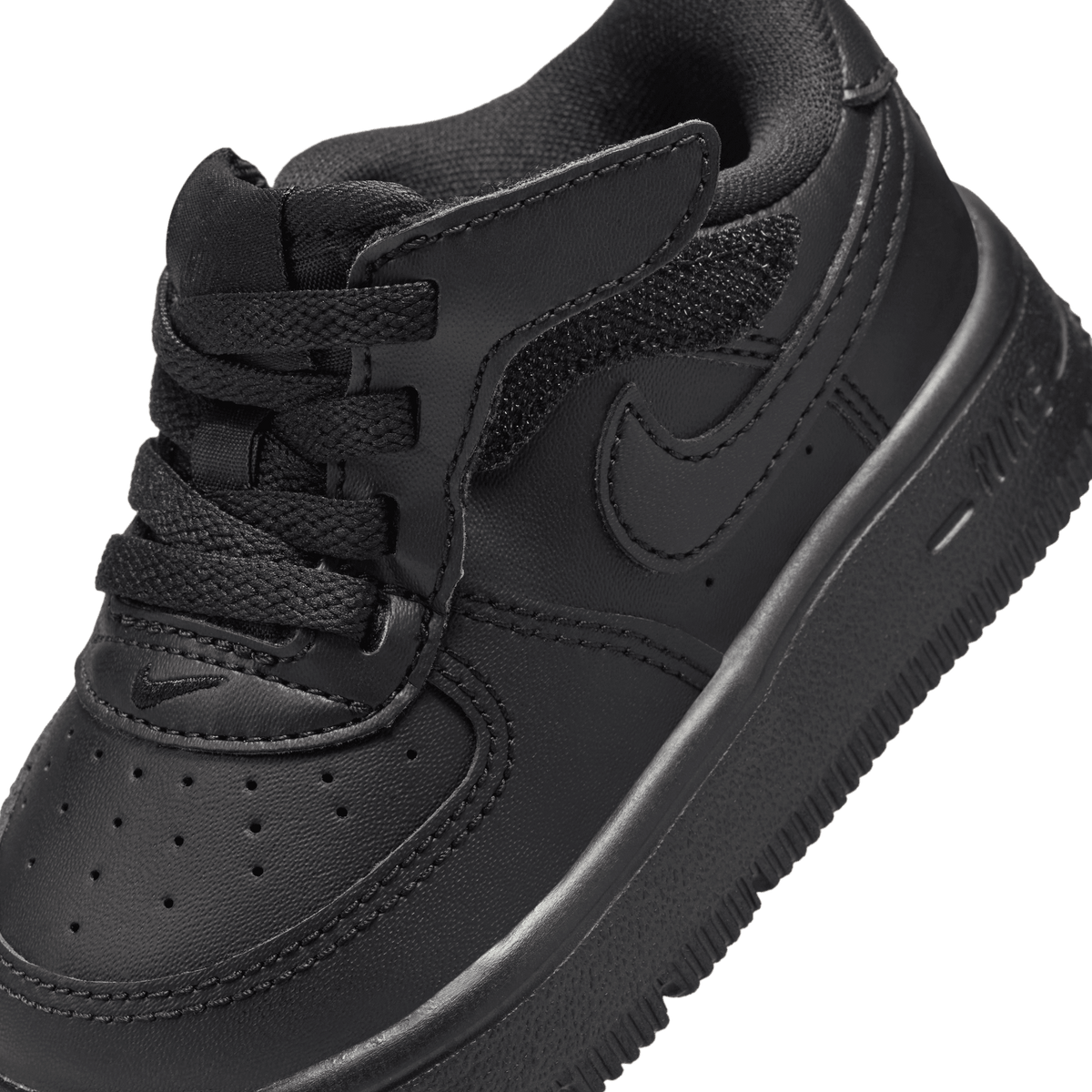 Baby/Toddler Nike Force 1 Low EasyOn  "Triple Black"