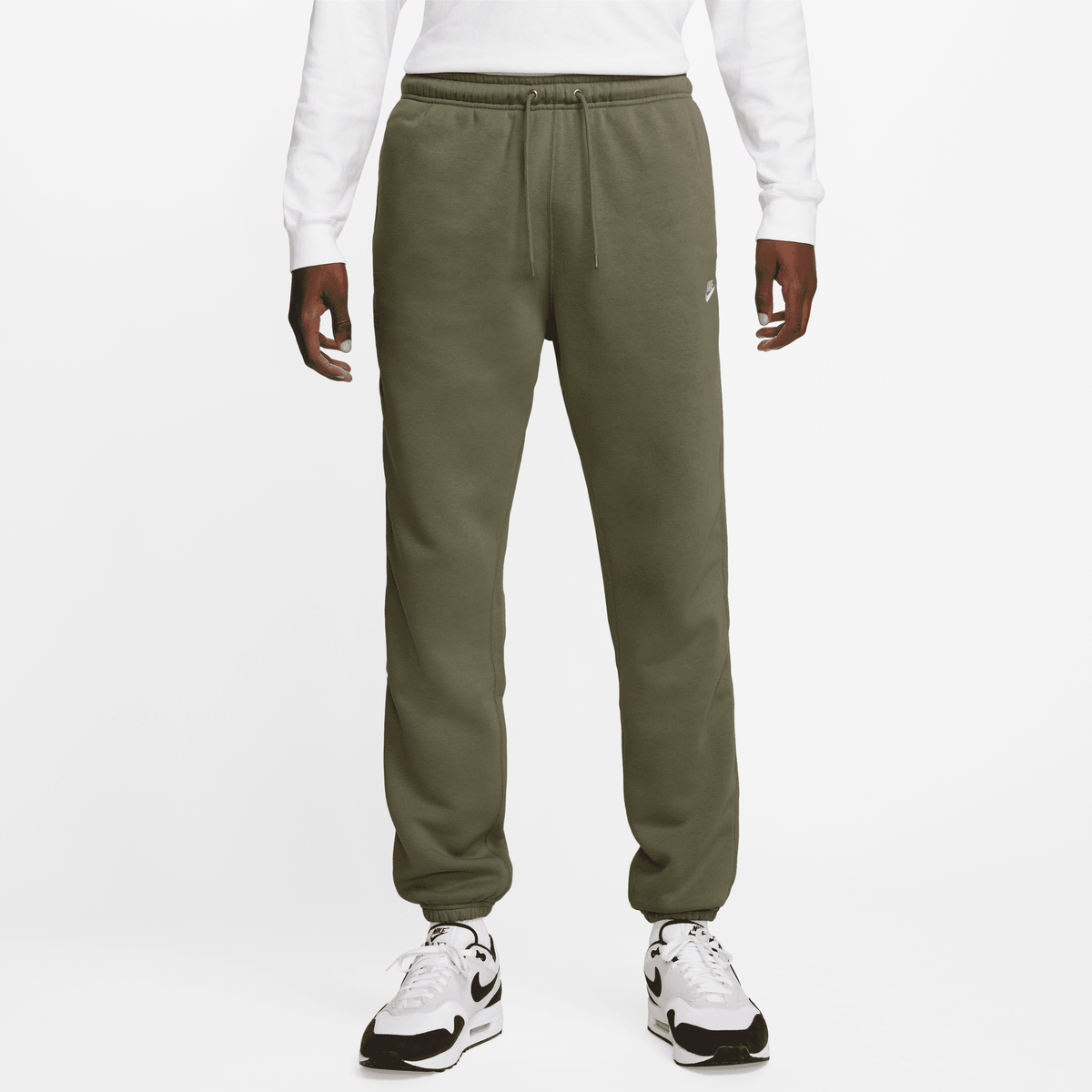 Men's Nike Club Cuffed Brushed Fleece Pants