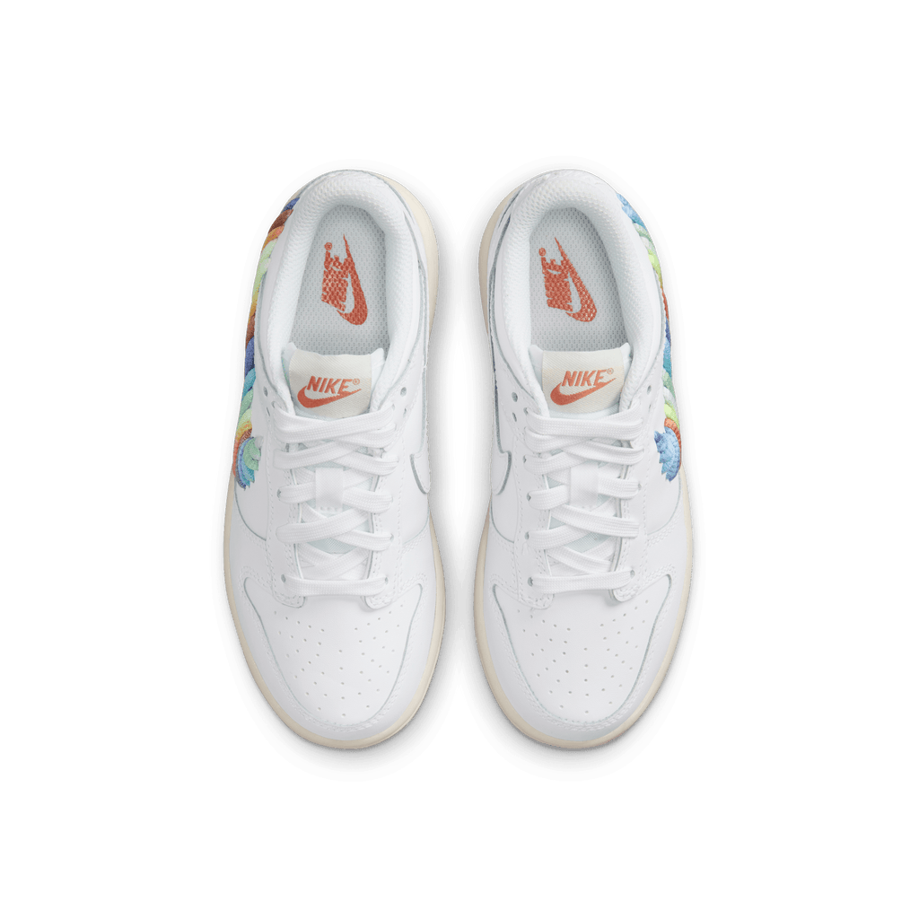Little Kids' Nike Dunk Low SE "Rainbow Swoosh"