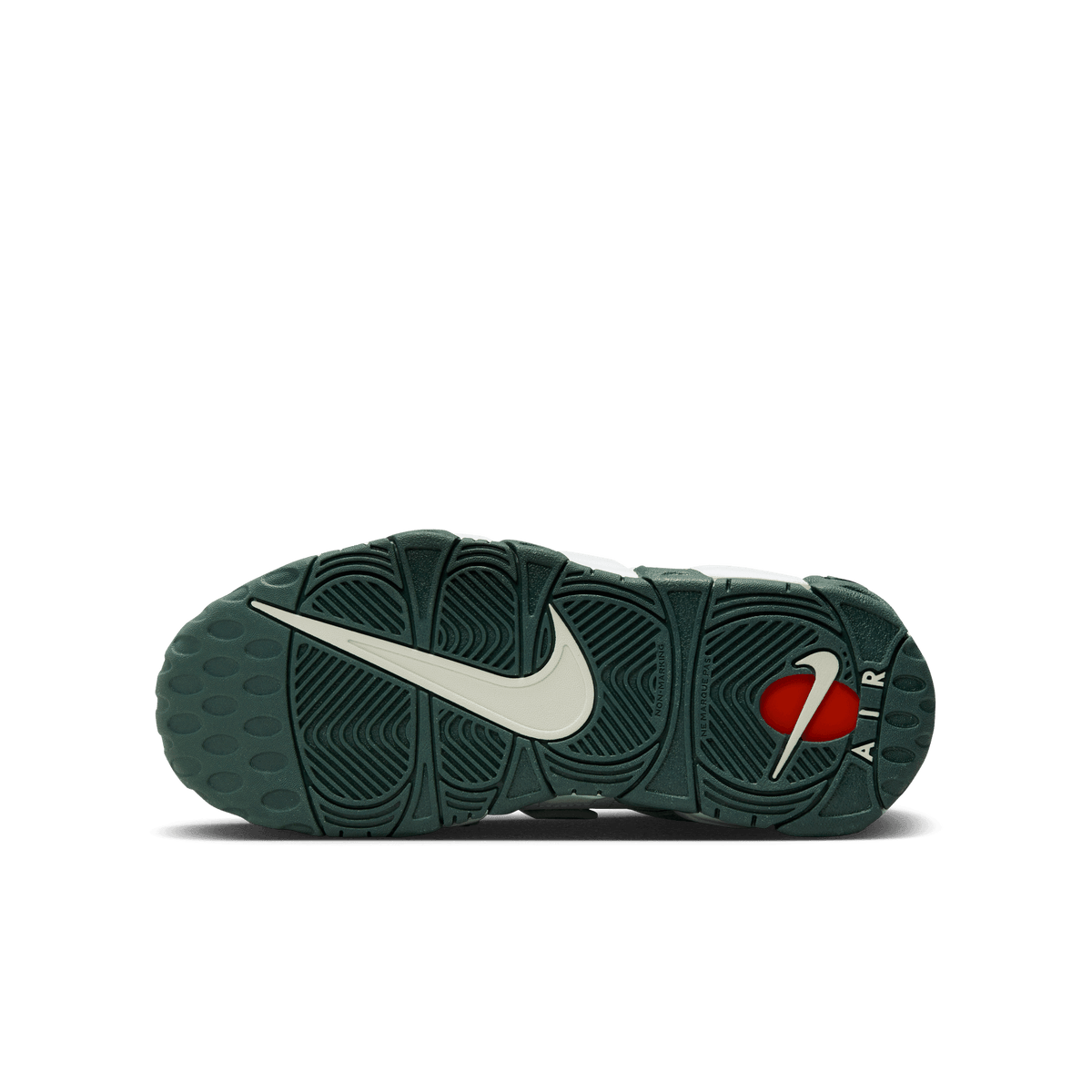 Big Kids' Nike Air More Uptempo "White Vintage Green"
