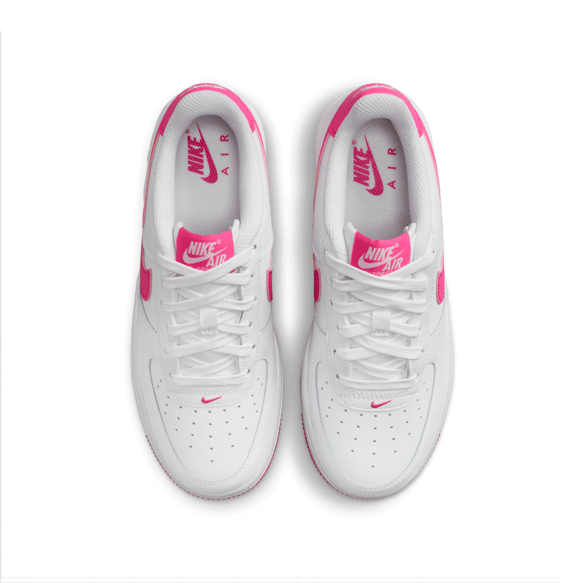 Big Kids' Nike Air Force 1  "White Laser Fuchsia"