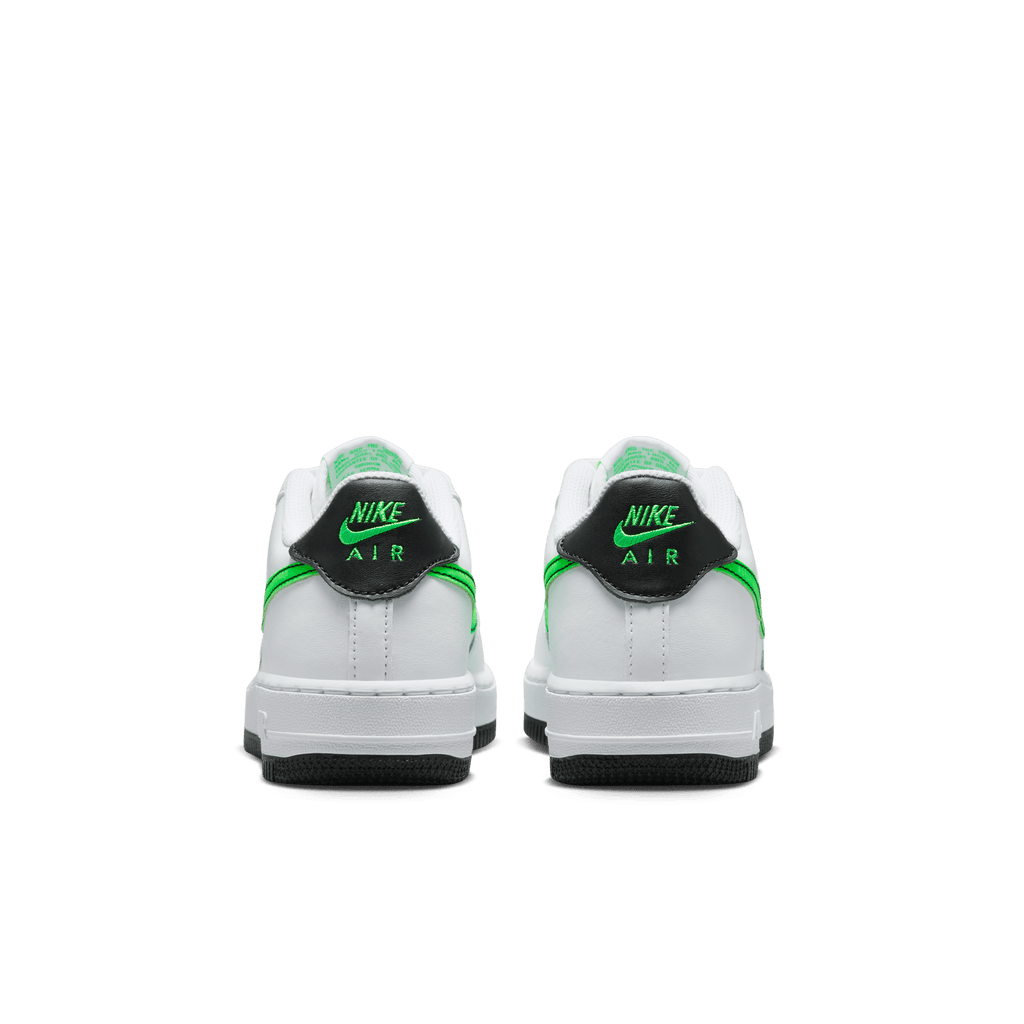 Big Kids' Nike Air Force 1 "White Green Strike"