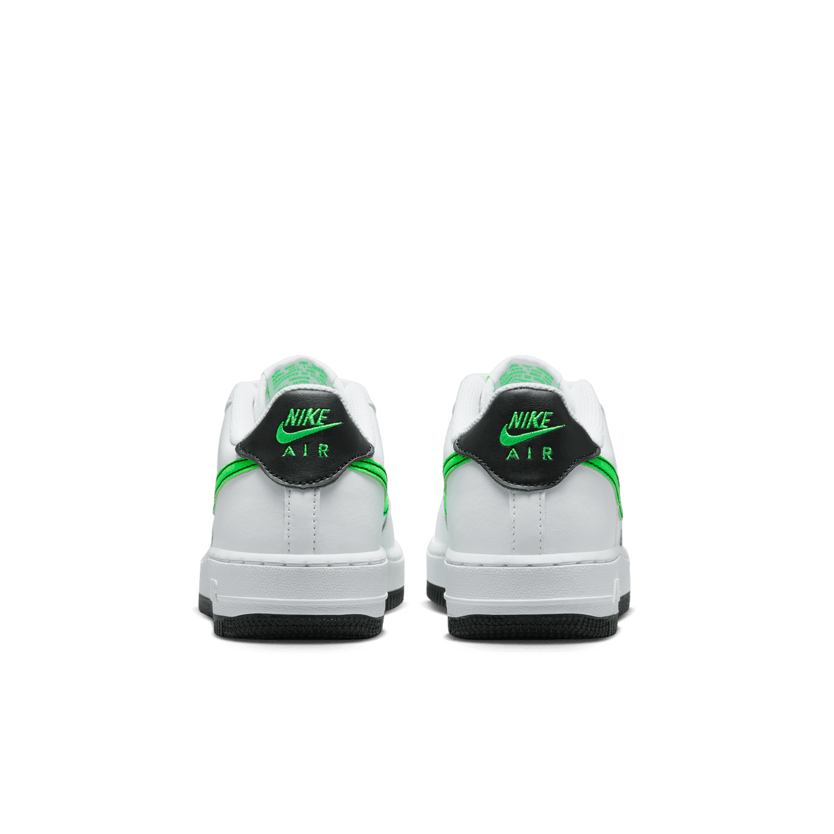 Big Kids' Nike Air Force 1 "White Green Strike"
