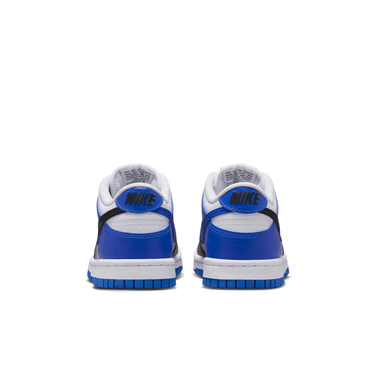 Big Kids' Nike Dunk Low "Game Royal White Black"