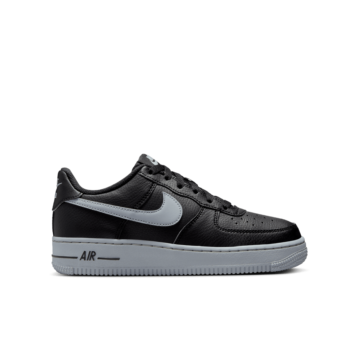 Big Kids' Nike Air Force 1 "Black Wolf Grey"