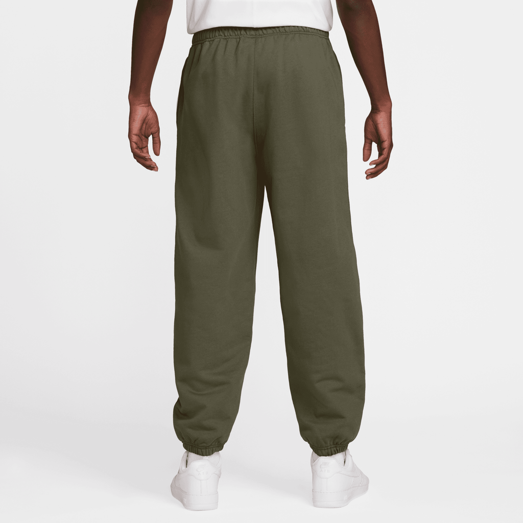 Men's Nike Solo Swoosh Cuffed Fleece Pants