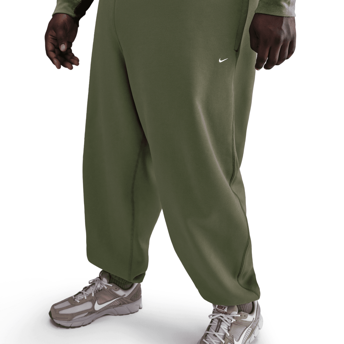 Men's Nike Solo Swoosh Cuffed Fleece Pants