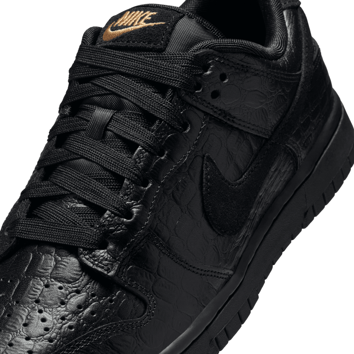 Women's Nike Dunk Low "Black Croc"