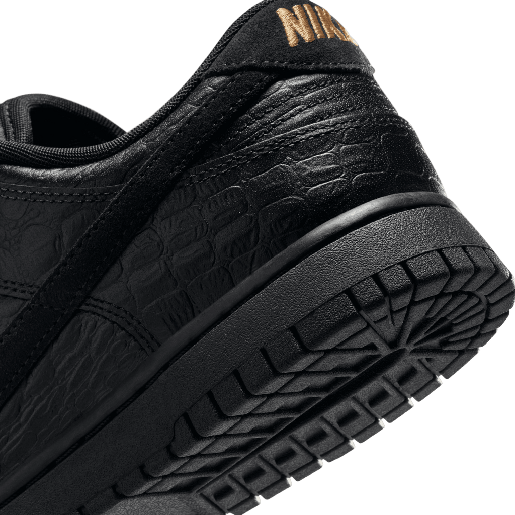 Women's Nike Dunk Low "Black Croc"