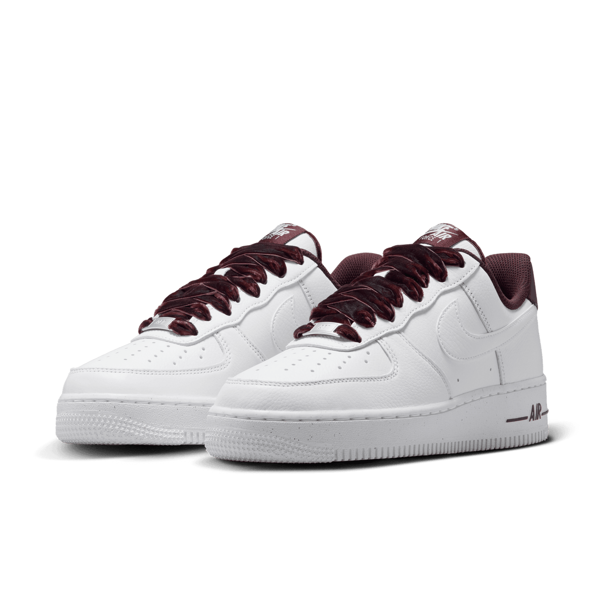 Women's Nike Air Force 1 '07 Vintage "White Burgundy Crush"